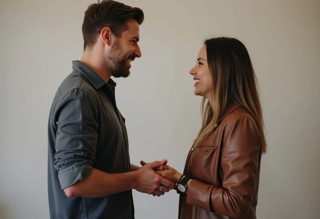 Personal transformation coach with client