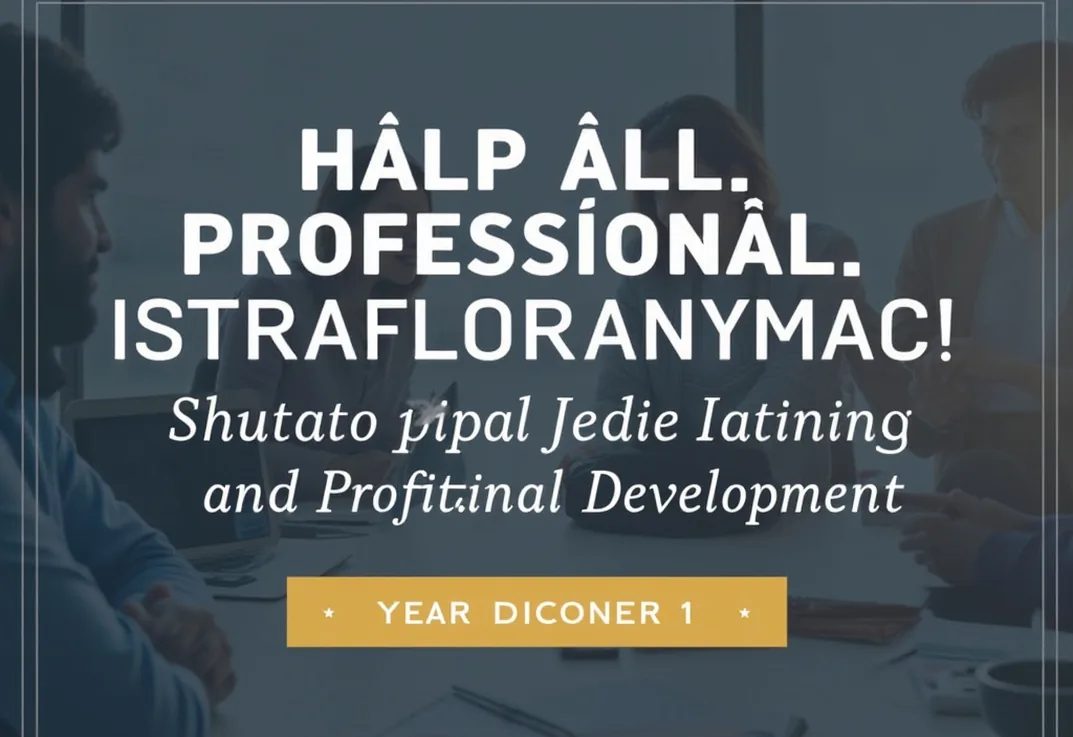 Professional development training intensive